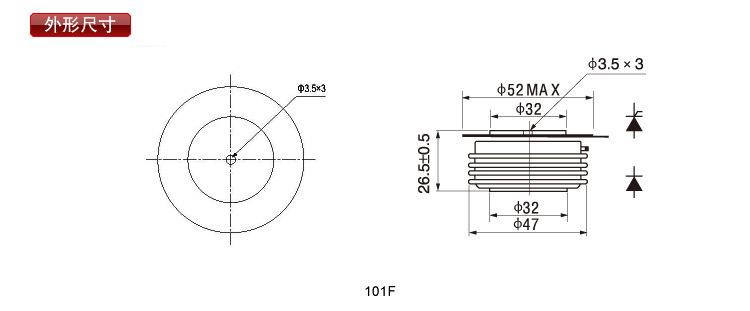 柳晶制造 ZP500A1400V 凸型平板式单向整流器 ZP500-14 厂家直销示例图21