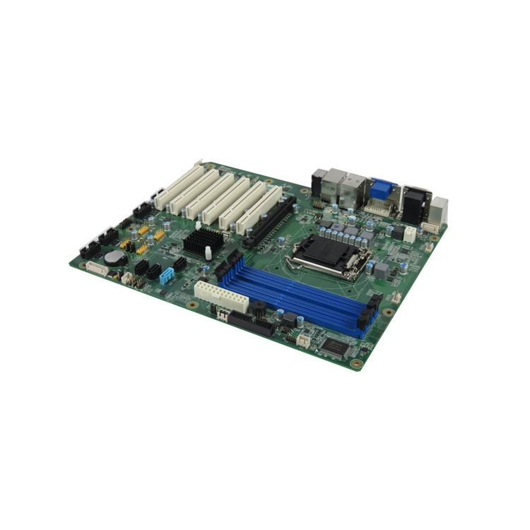 B75工控主板ATX工业大母板 6个PCI槽主板 DMB-1076工控源头厂家