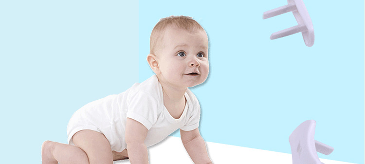 sharecare儿童防触电插座保护盖安全塞宝宝防电源保护套婴儿插孔示例图3
