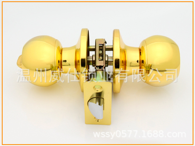 厂家直销 607GP 三杆球形锁 房门 浴室 通用锁 优质厂家 五金锁具示例图6