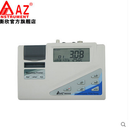 台湾衡欣 AZ86555 PH计 酸碱计氧化还原电位计电导率仪TDS 盐度计图片