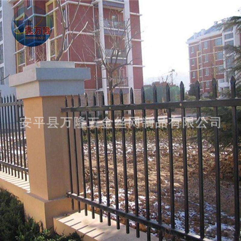厂家批发社区锌钢护栏 专业生产社区围墙护栏 小区护栏示例图10