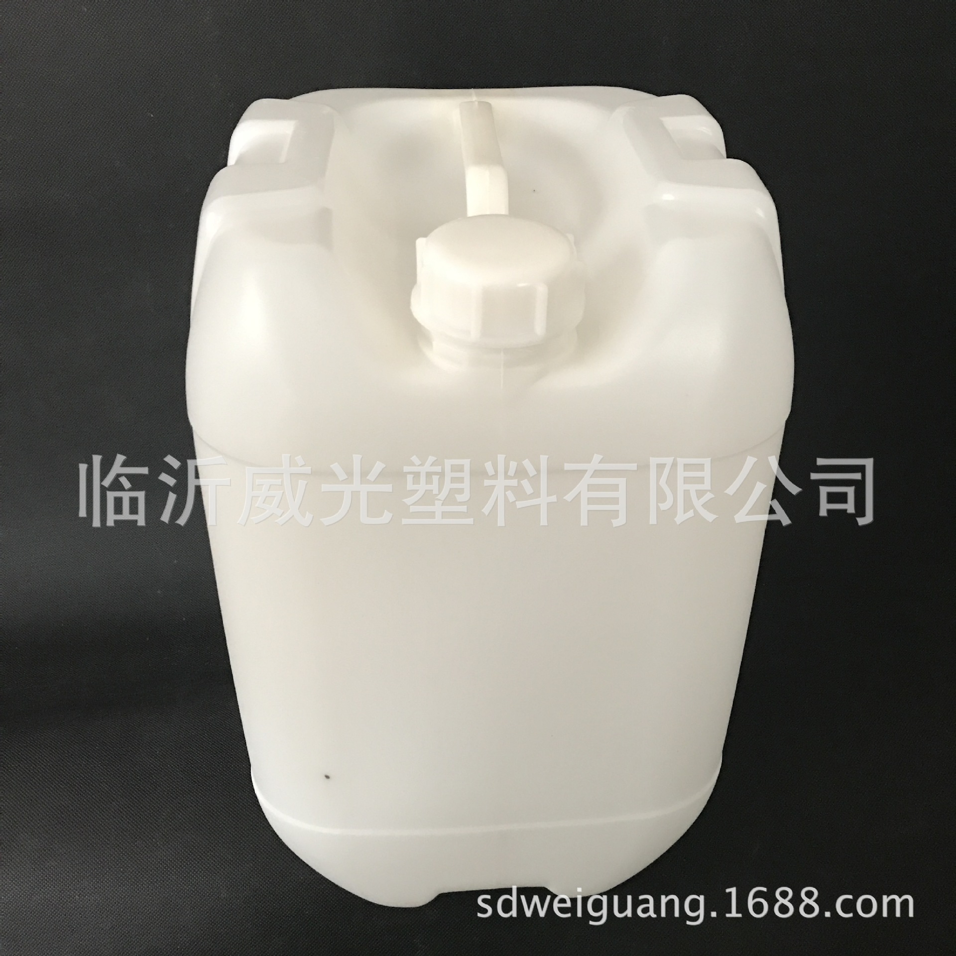 25L白色化工桶 耐酸碱抗腐蚀 方形食品级塑料桶示例图5