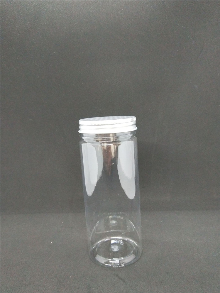 铭诺食品罐厂家 透明塑料罐 pet食品密封罐 干果罐