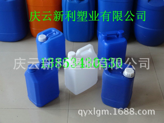 消毒剂专用5KG塑料桶,5升塑料桶,5公斤塑料桶,5L包装桶新利供应