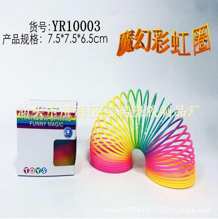 经典玩具千变万化台湾色彩虹圈益智玩具地摊货源批发广告礼品示例图11