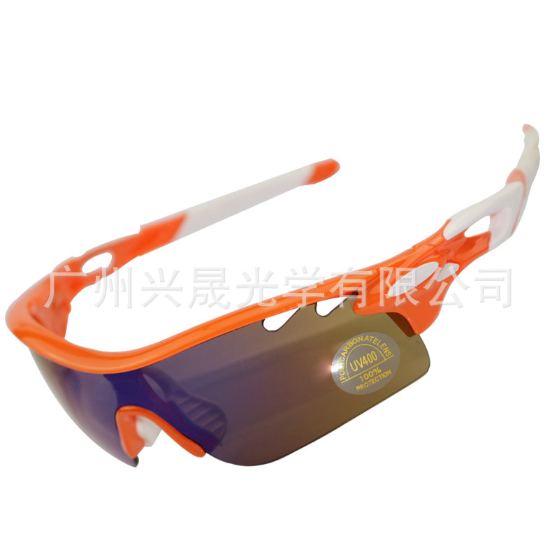 厂家直销 811偏光太阳镜 户外骑行自行车眼镜 运动护目登山眼镜示例图4