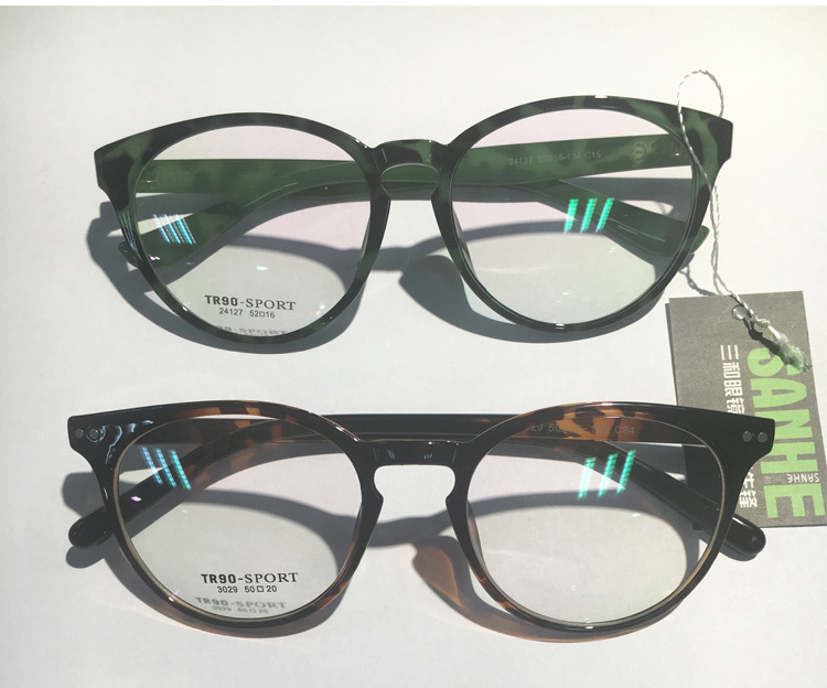 批发三和品牌超轻TR90眼镜架男女士全框架近视眼镜框平光镜框架镜示例图4