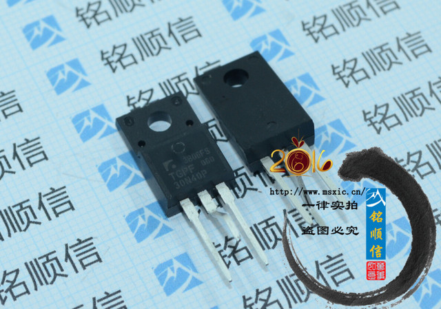 原装正品 TGPF30N40P TO220-3脚 液晶电源MOS 场效应管芯片 直插三极管