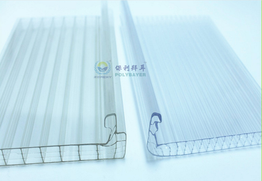 上海杨浦区PC阳光板二层三层四层多层蜂窝结构聚碳酸酯中空阳光板示例图97
