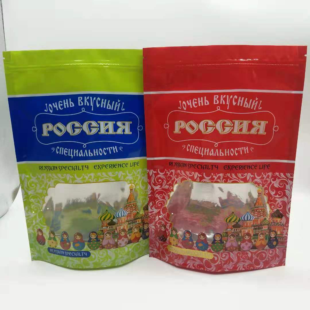 俄罗斯糖果 塑料包装袋 奶片奶酪糖果等通用包装袋500克示例图10