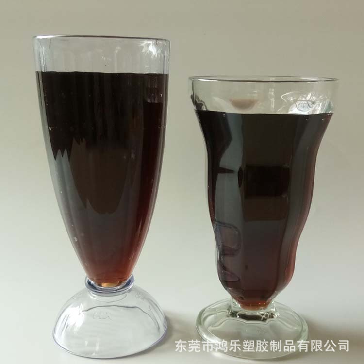 厂家供应400ml高透明PC塑料杯塑料奶茶杯摔不破塑胶果汁饮料杯示例图18
