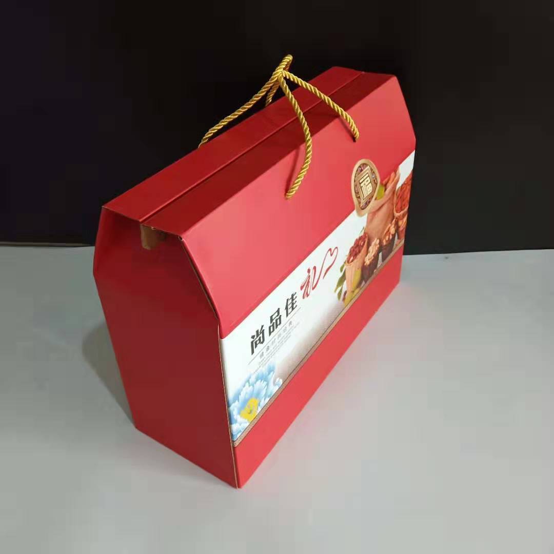礼盒中秋送礼包装盒大礼包 特产坚果水果零食手提礼品盒定做示例图43