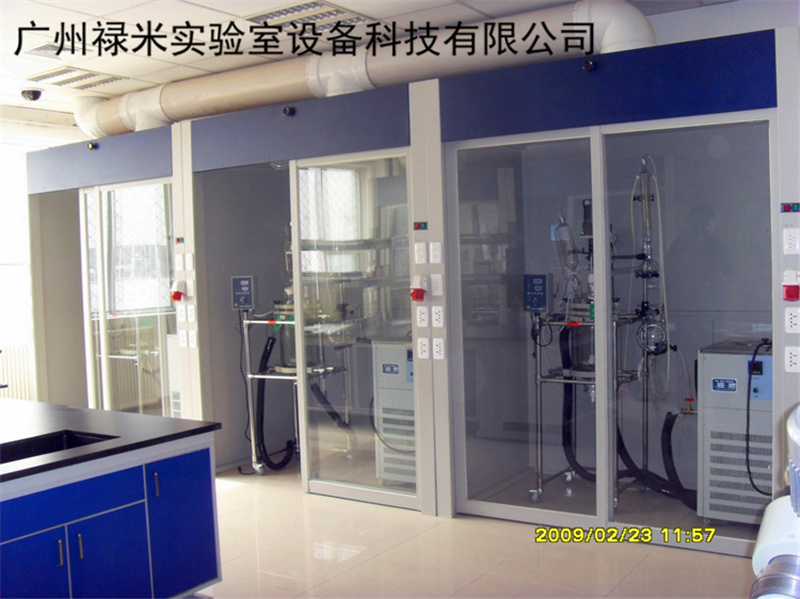 江西步入式通风柜生产厂家 禄米实验室设备定制厂家LUMI-TF02D