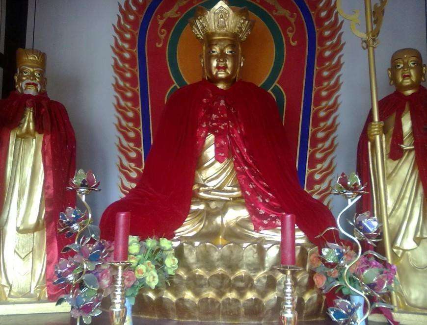 佛像 佛像铸造厂家直销彩绘地藏王菩萨 贴金地藏王佛像 带背光地藏王佛像