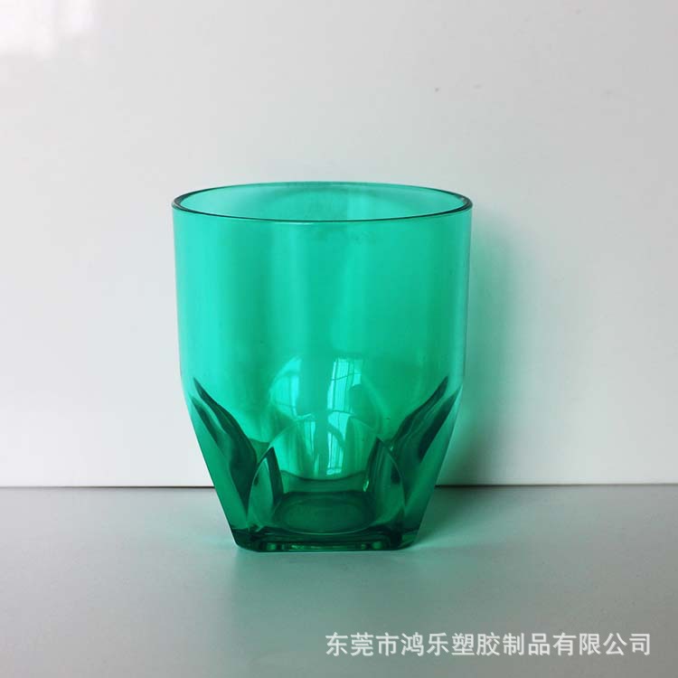 AS高透明塑料杯360ml塑料果汁杯冷饮杯亚克力杯酒吧烈酒杯示例图14