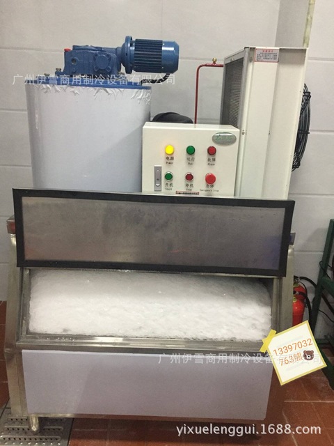500公斤风冷片冰机 海鲜片冰机 超市鳞片冰机500kg图片