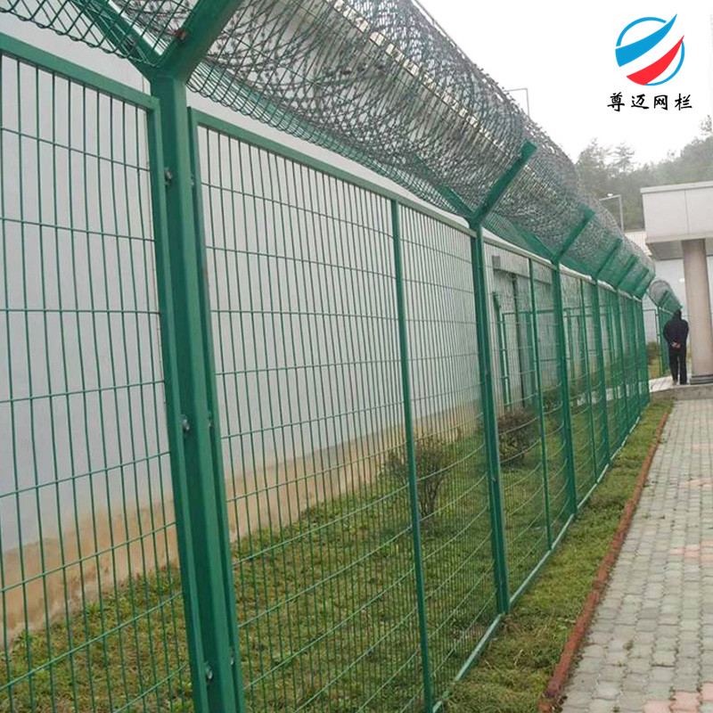 杭州 Y型柱机场护栏网 监狱防攀爬护栏网 机场隔离防护网厂家