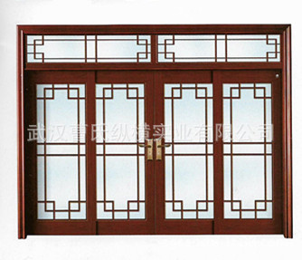 供应上海地区烤漆贴木皮实木复合玻璃门宾馆钢化玻璃烤漆卫生间门示例图2