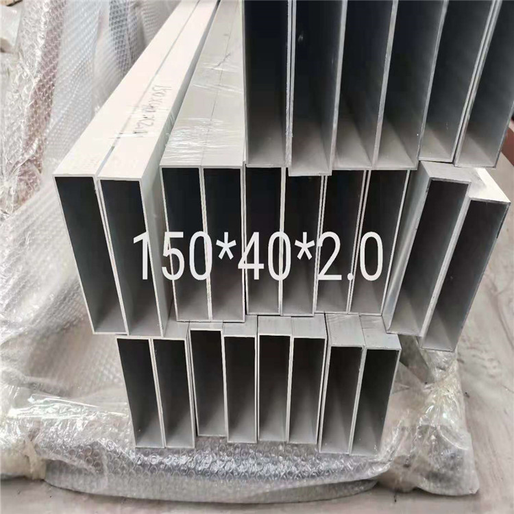 美亚 喷涂铝方管出售 热转印木纹铝方管 生产厂家图片