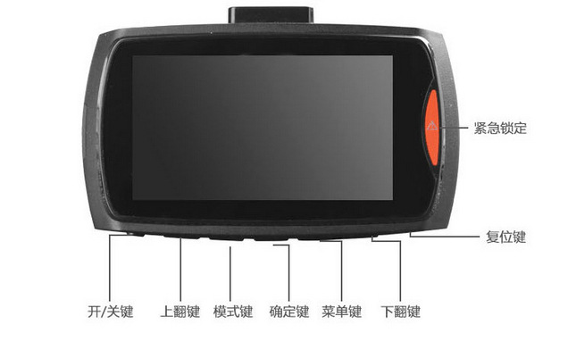 厂家直销G30行车记录仪高清带HDMI接口 夜视广角1080P凌通方案示例图36