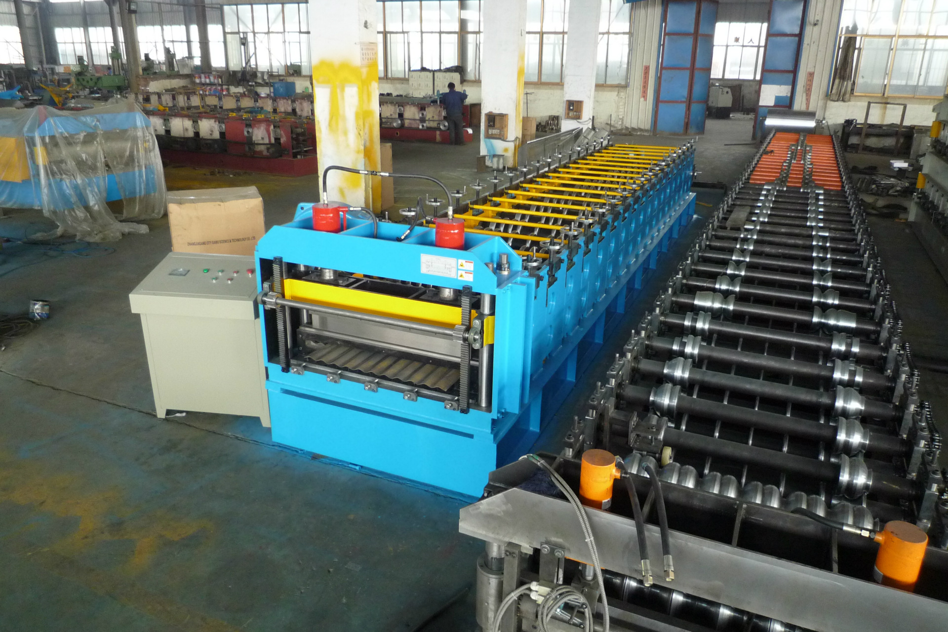 苏州厂家 专业供应 弧型波浪瓦、彩钢瓦设备、波浪瓦成型机器