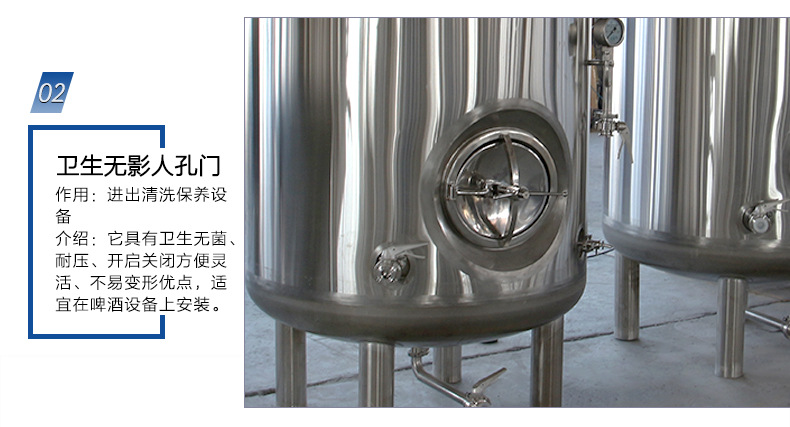 自酿啤酒设备储酒罐示例图6