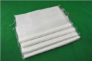 白色中厚覆膜防水编织袋40*65腻子粉包装袋再生料防水打包袋批发示例图4