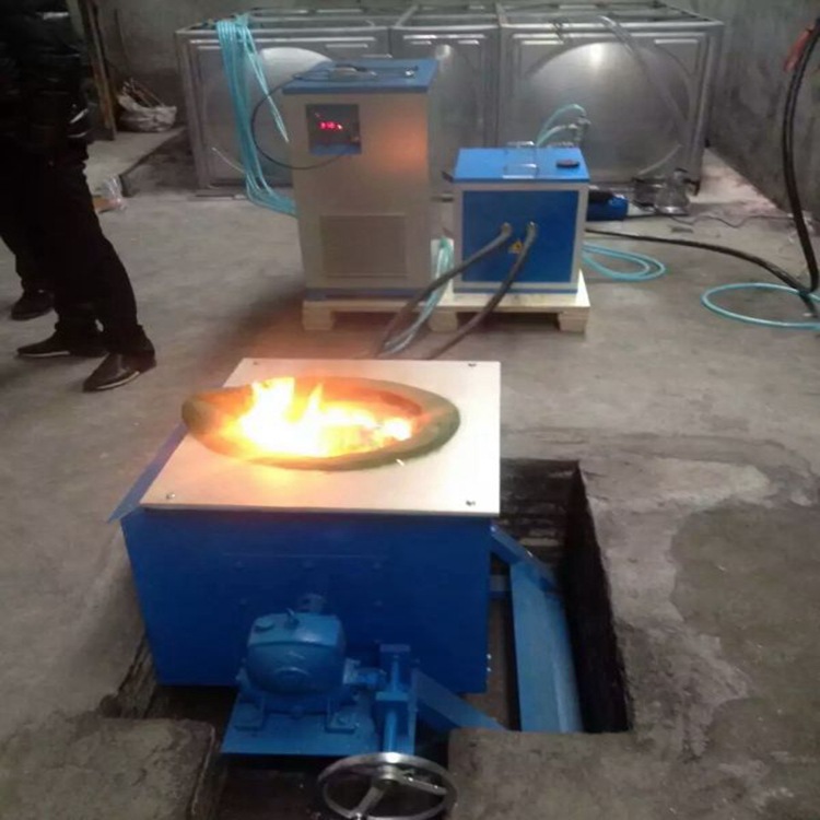 温州厂家直销中频炉熔炼炉 50公斤坩埚熔铜炉 品质保证示例图2