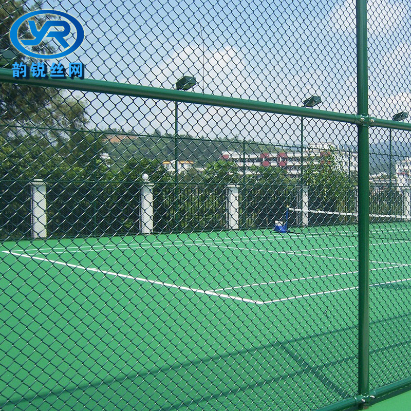 足球场围栏网 体育场铁丝网 网球场围网 勾花网 可定制图片