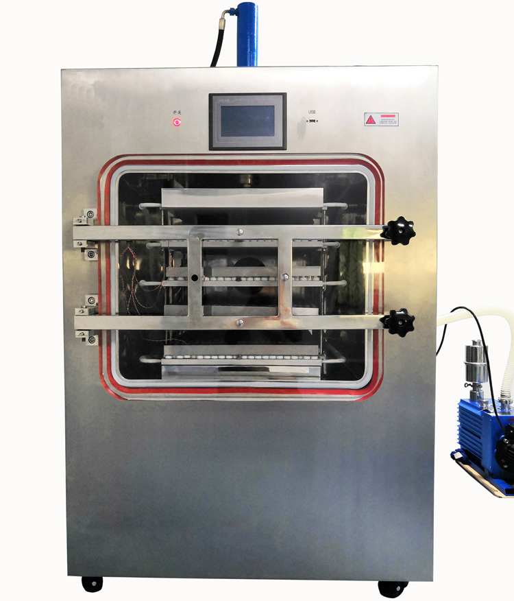 LGJ-30F压盖型冷冻干燥机 0.3平方压盖冷冻干燥机 中试硅油型冻干机价格示例图2