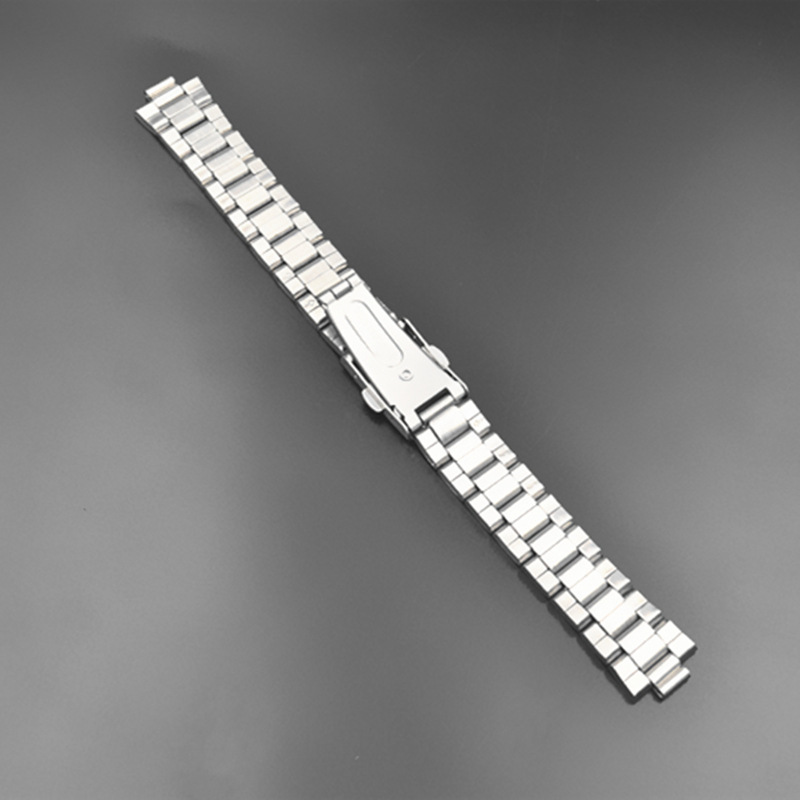 订做优质不锈钢三珠带情侣手表 表带配件  配叉耳 可配多种扣示例图11