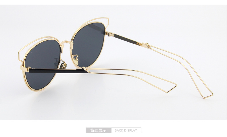 2016新款太阳镜批发 时尚潮流太阳眼镜 个性女士墨镜 猫眼太阳镜示例图13