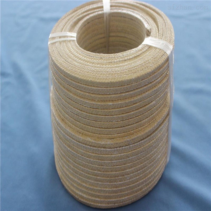 芳纶四氟割裂丝角织盘根生产厂家 加工定制芳纶碳纤维混编、角织盘根