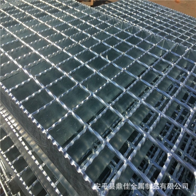 直销热镀锌钢格板 重型插接钢格栅板 电厂平台钢格板  可加工定制示例图7