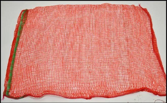 红色平织网眼袋50*80装50斤橘子用水果网袋红薯蔬菜网眼袋子批发示例图9