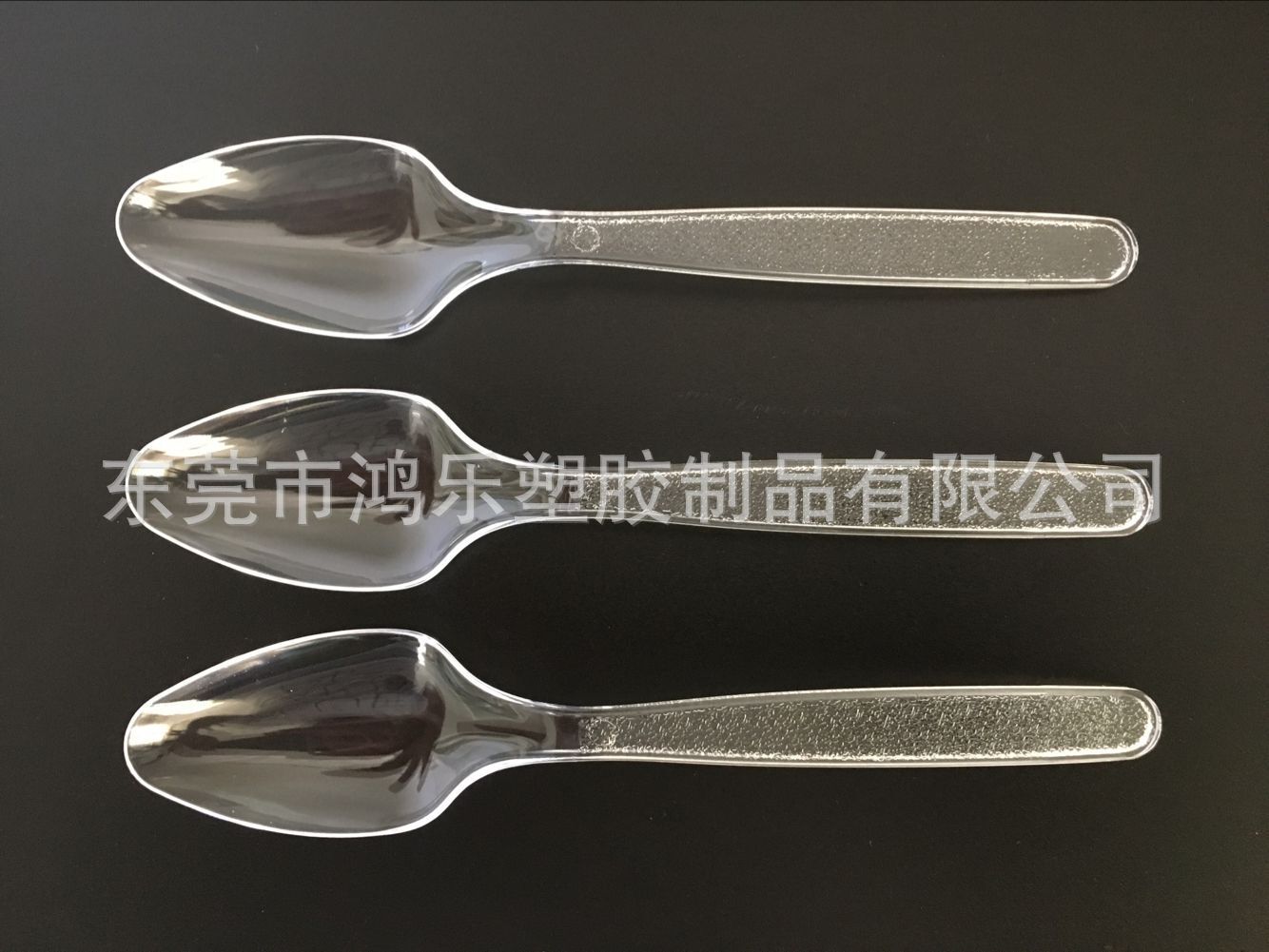 东莞现货直销PS一次性硬塑料勺子塑胶汤勺W32一次性塑料刀叉勺示例图5