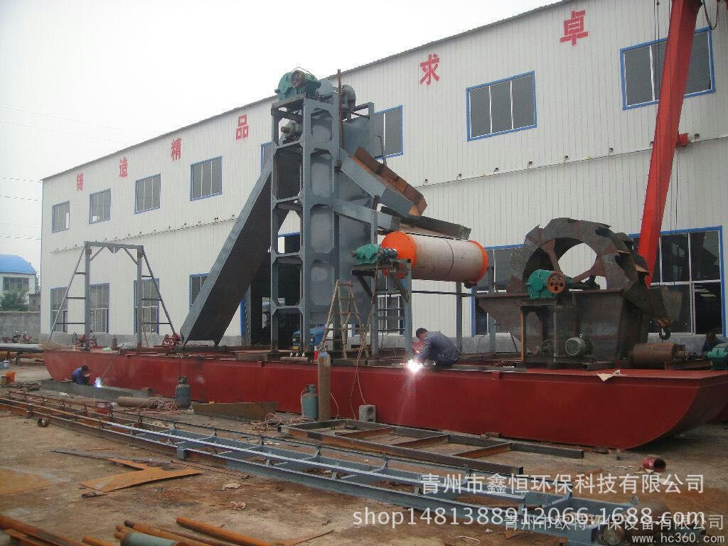 采沙船 厂家直销青州新型采砂采沙机械采砂抽沙船示例图3