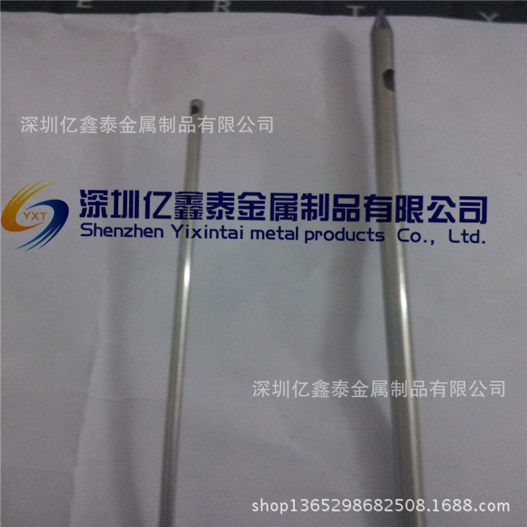 深圳加工SUS304不锈钢点胶针 侧孔埋线针 硅化处理穿刺针示例图8