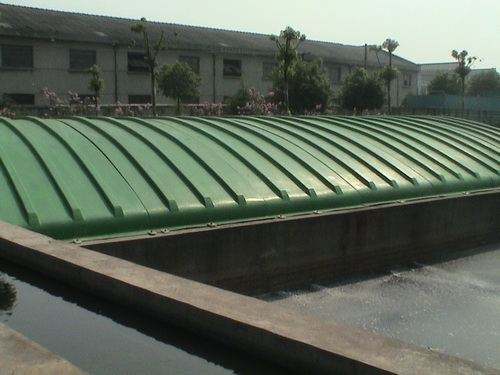 台州玻璃钢污水池集气罩量大从优 泉润泽玻璃钢污水池集气罩