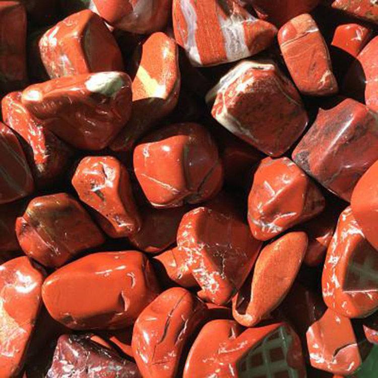 鸡血红石材价格 鸡血红石粉价格 鸡血红石子厂 米乐达 价格便宜