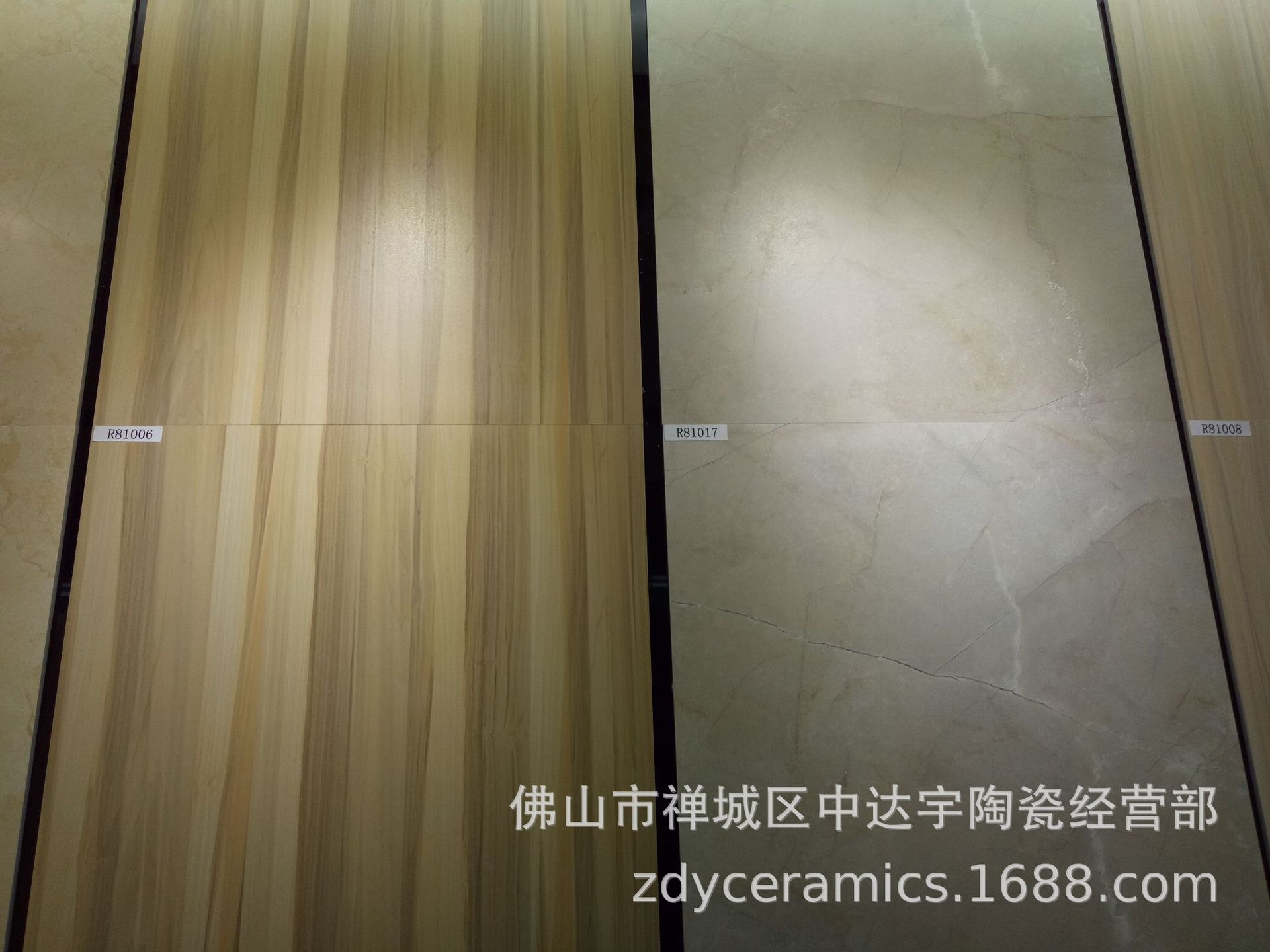 FSMJ800x800mm负离子木纹柔光仿古大理石酒店客厅卫生间地板瓷砖示例图20