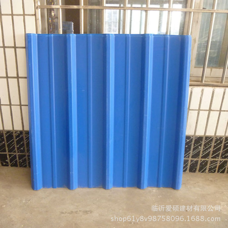 厂家直销 江苏1050型PVC防腐瓦 APVC塑钢瓦 防腐阻燃屋面瓦示例图9