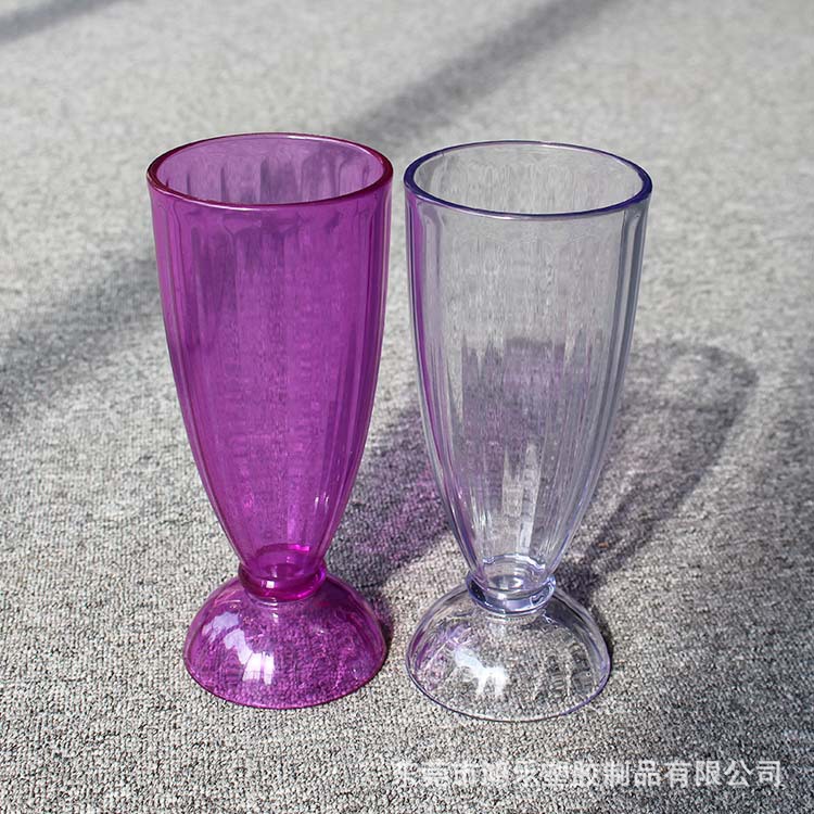 厂家供应400ml高透明PC塑料杯塑料奶茶杯摔不破塑胶果汁饮料杯示例图20
