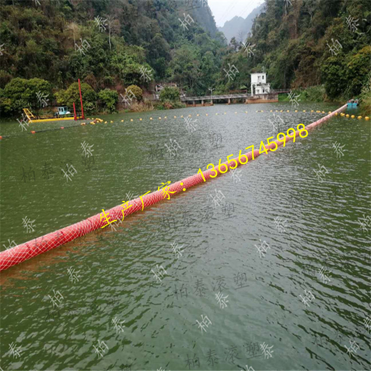 江浙沪围油栏厂家 水面蓝藻及漂浮物拦截浮体示例图3