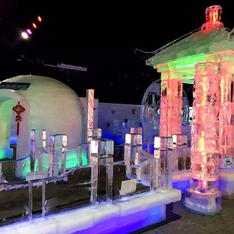 广州冰雕馆 冰雕厂家 动漫冰雕 众暖 冰雪嘉年华