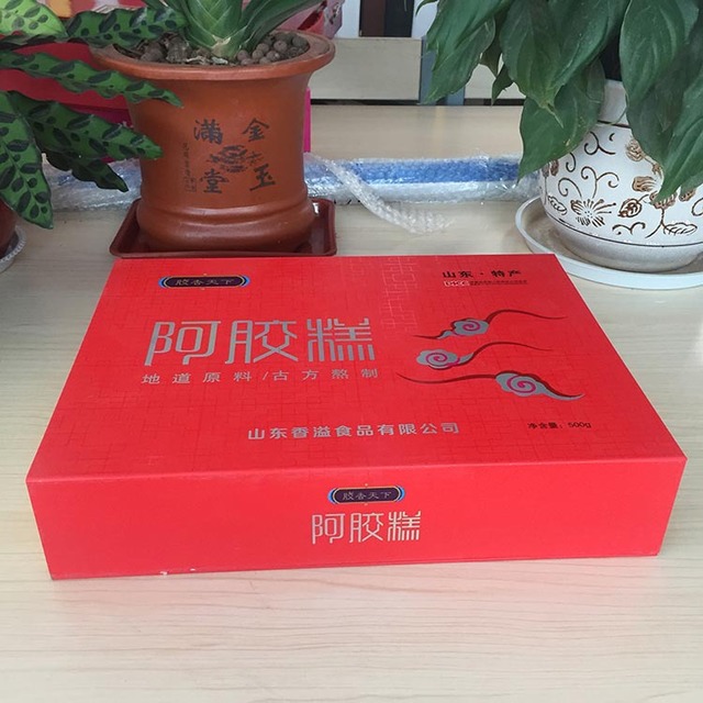 阿胶糕包装盒山东食品礼品盒供应商优质木盒质量保证