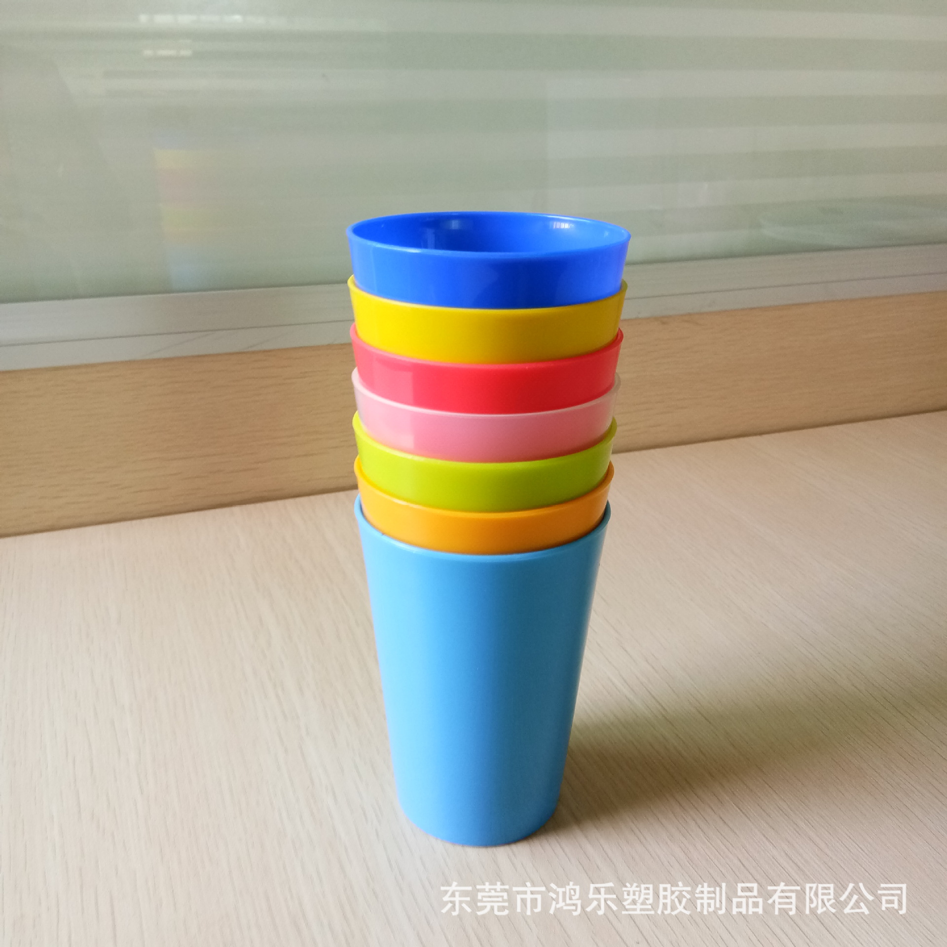 出口日本食品级彩色PP塑料杯红色塑料饮料杯厂家直销广告杯礼品杯示例图21
