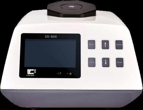 皆准仪器 CS-800 台式分光测色仪 精密专业测色仪 涂料纺织塑胶食品分光仪 厂家直销