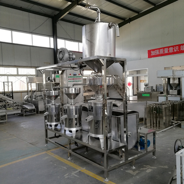 南通小型豆腐磨浆机 商用豆浆机全自动豆制品磨浆设备产地货源